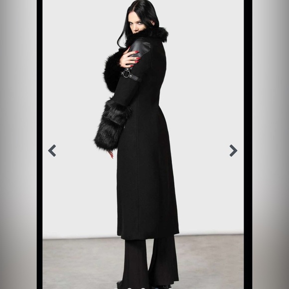 Killstar Madame mayhem penny lane coat size extra large - Picture 2 of 8